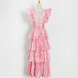 Formal ruffle dress